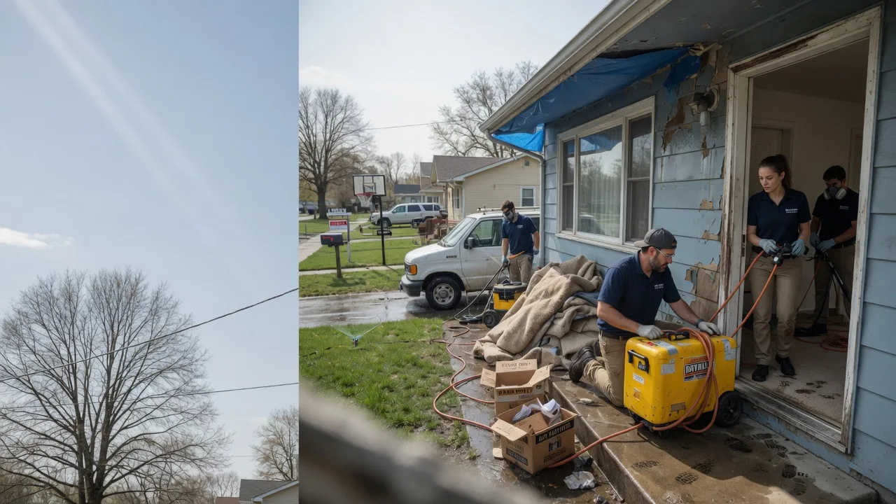 Basement Flood Cleanup in Torrance, PA near me